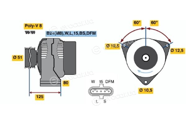 Bosch 0 124 555 016