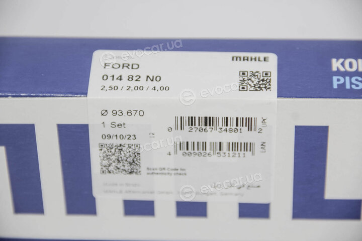 Mahle 014 82 N0