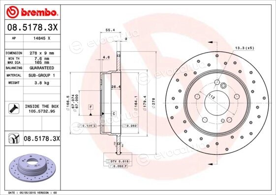 Brembo 08.5178.3X
