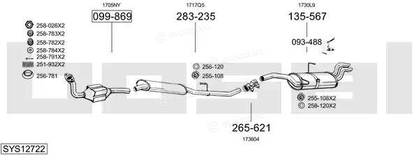 Bosal SYS12722