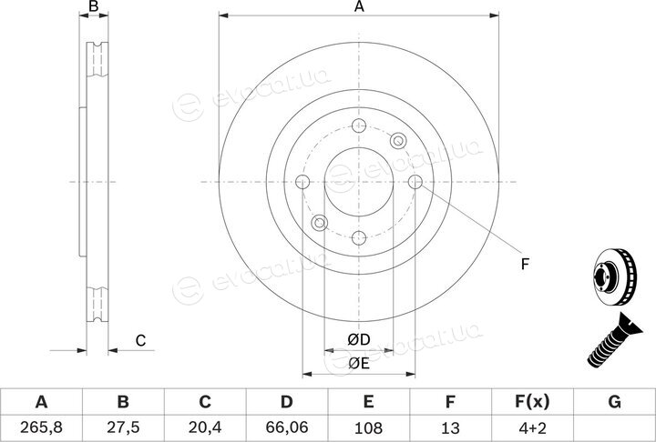 Bosch 0 986 479 B27