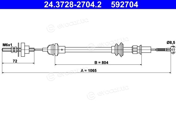 ATE 24.3728-2704.2