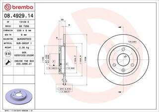 Brembo 08.4929.14