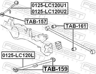 Febest 0125-LC120L