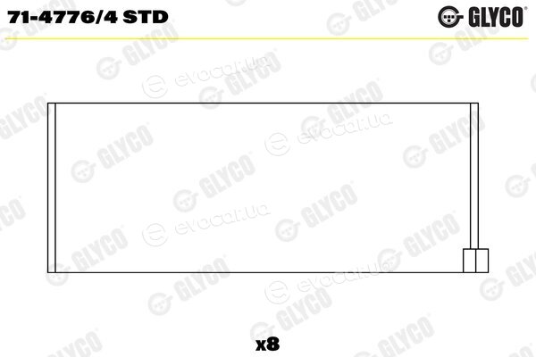 Glyco 71-4776/4 STD