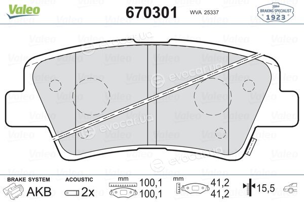 Valeo 670301