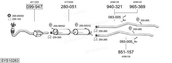 Bosal SYS10283