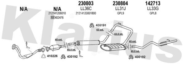 Klarius 490043E