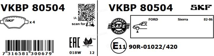SKF VKBP 80504
