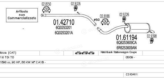 MTS C310411024026