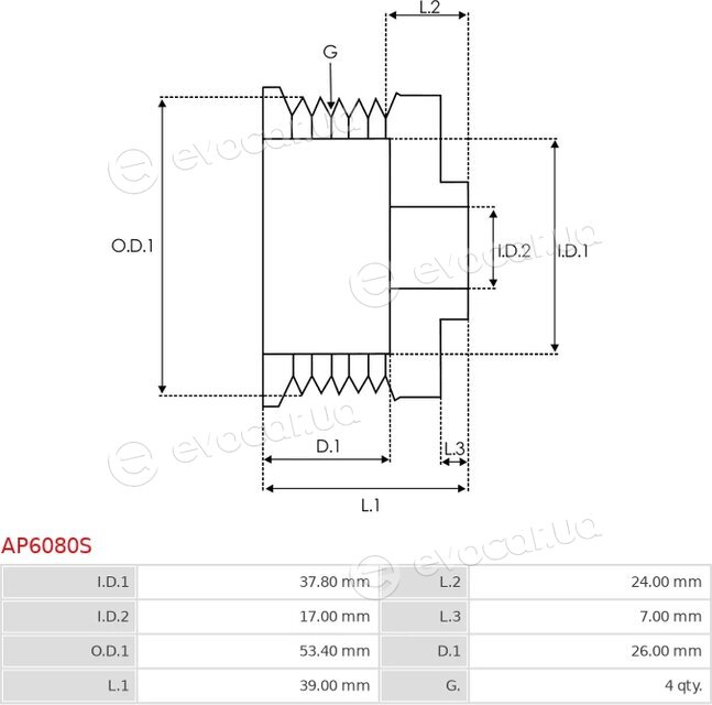 AS AP6080S