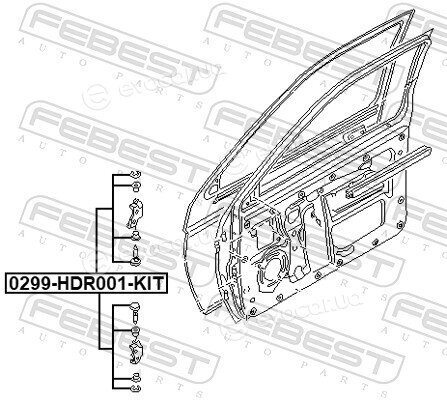 Febest 0299-HDR001-KIT