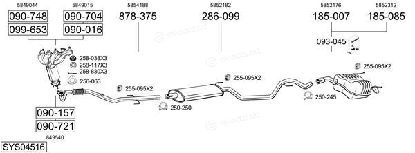 Bosal SYS04516