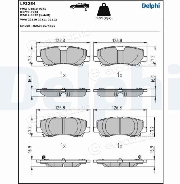 Delphi LP3254