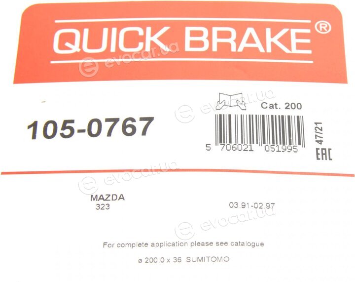 Kawe / Quick Brake 105-0767