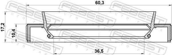 Febest 95HBY-38601017X