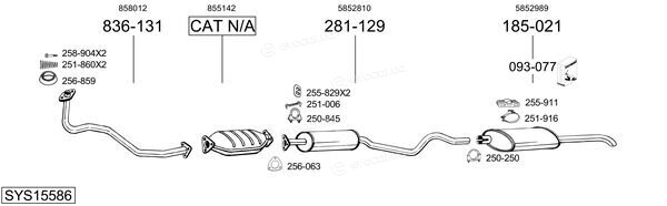 Bosal SYS15586