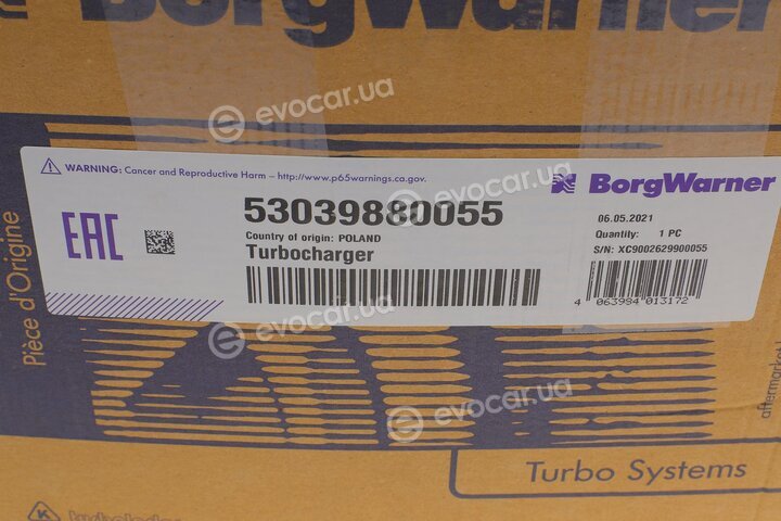 BorgWarner 5303 988 0055