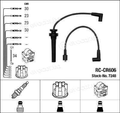 NGK / NTK RC-CR606