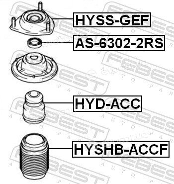 Febest HYD-ACC