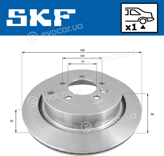 SKF VKBD 90233 V1