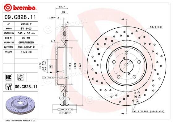 Brembo 09.C828.11