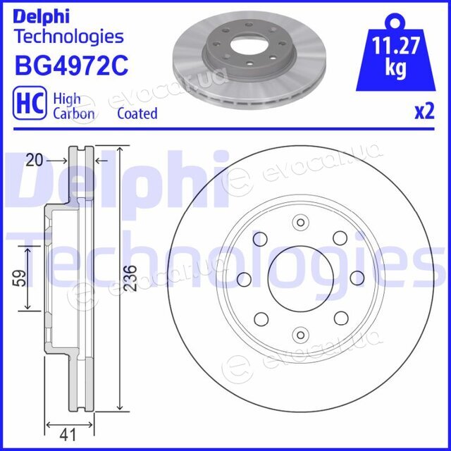 Delphi BG4972C