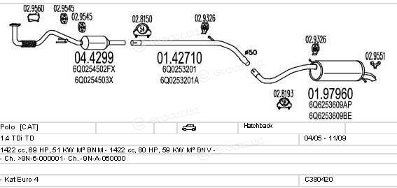 MTS C380420001607