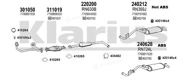 Klarius 720689E