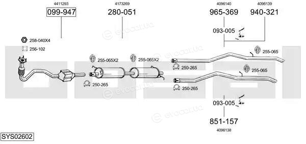 Bosal SYS02602