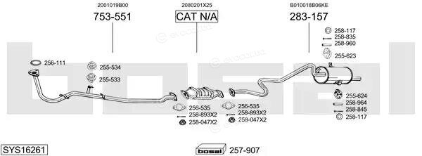 Bosal SYS16261