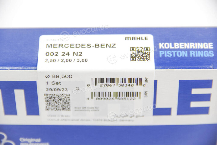 Mahle 002 24 N2