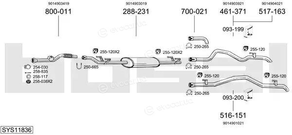 Bosal SYS11836