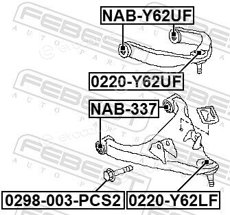 Febest 0220-Y62LF