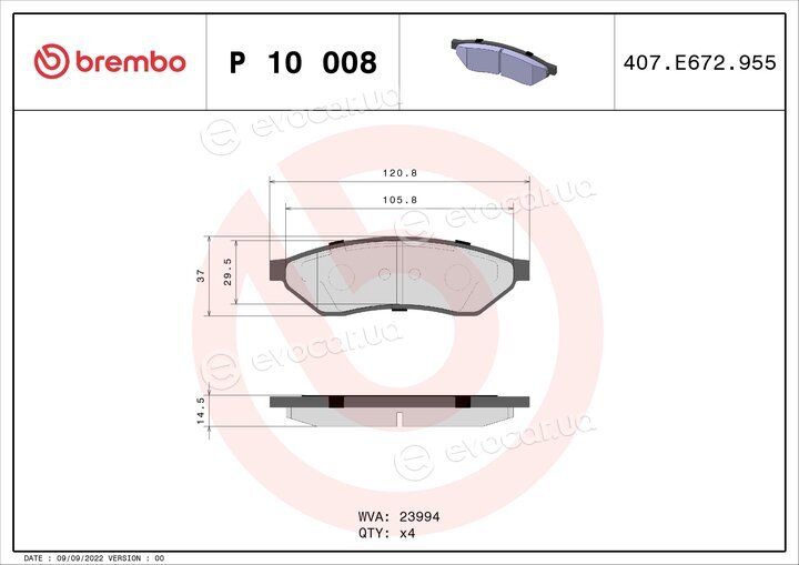 Brembo P 10 008