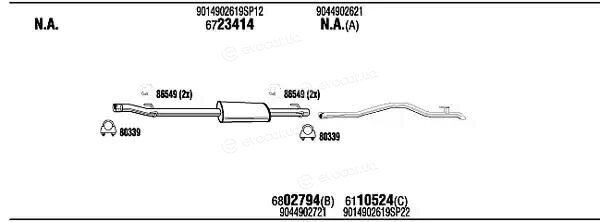 Walker / Fonos MBH14996A