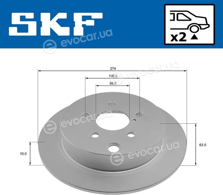 SKF VKBD 90508 S2