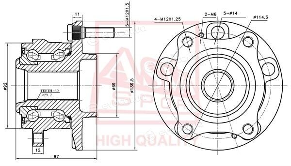 Asva HYWH-X55F