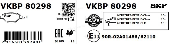 SKF VKBP 80298