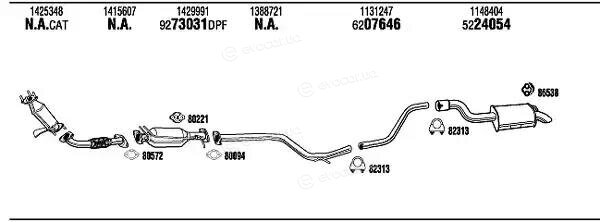 Walker / Fonos FOH15493CB