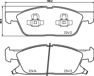 Hella Pagid 8DB 355 024-981