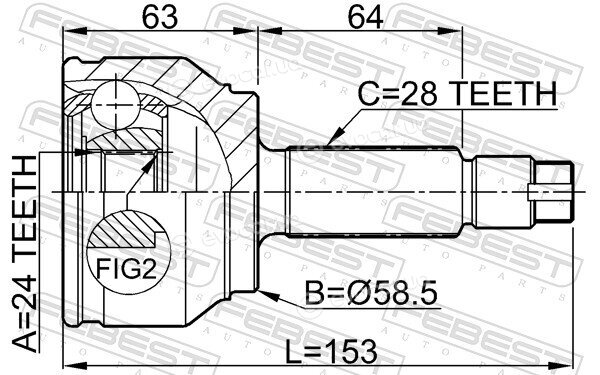 Febest 0510-MZ5