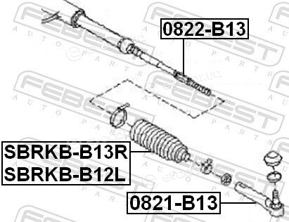 Febest SBRKB-B12L