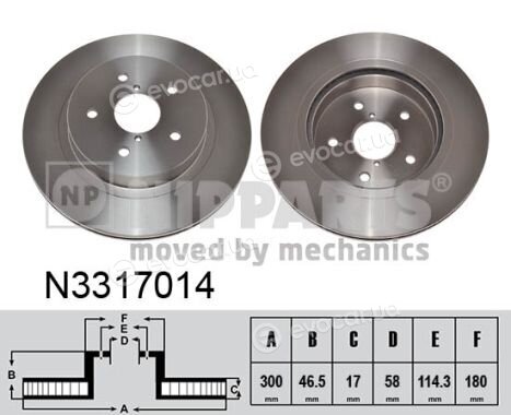 Nipparts N3317014