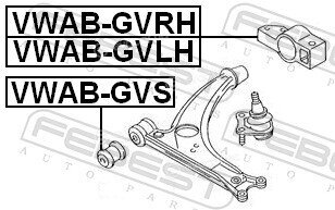 Febest VWAB-GVS