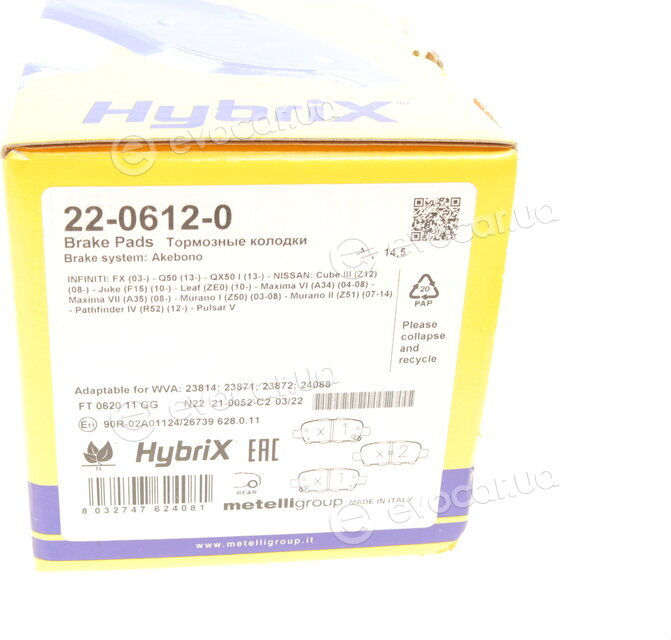 Metelli 22-0612-0