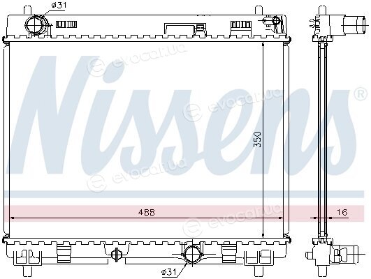 Nissens 64676A