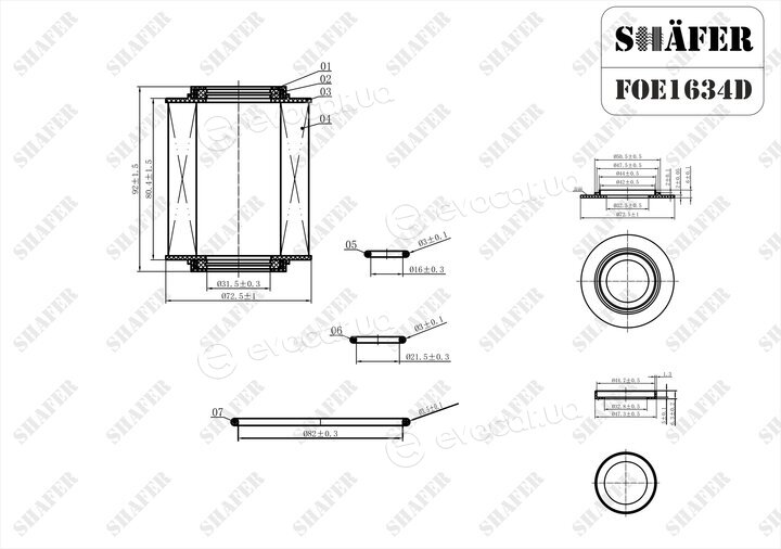 Shafer FOE1634D