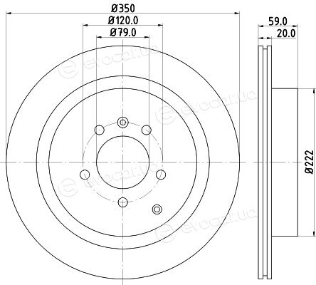 Hella Pagid 8DD 355 118-781