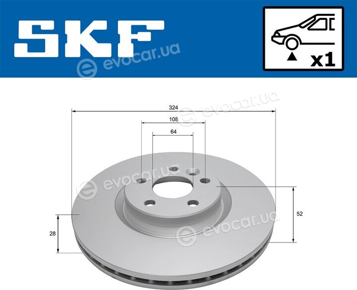 SKF VKBD 81335 V1